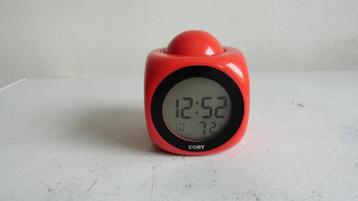 Digitale Mini Projectieklok - LCD Display - Rood beschikbaar voor biedingen