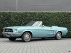 Ford Mustang Convertible, LEDER, STUURBEKRACHTIGING, AIRCO, Auto's, Cabriolet, Blauw, Leder, Bedrijf