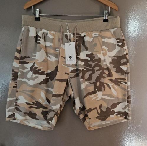 Zhenzi camouflage korte broek maat 50/52, Kleding | Dames, Grote Maten, Nieuw, Broek of Spijkerbroek, Beige, Ophalen of Verzenden