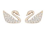 Swarovski 5144289 Iconic Swan earrings oorstekers oorknopjes, Met kristal, Nieuw, Ophalen of Verzenden, Knopjes of Stekers