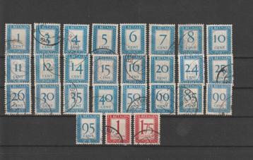 Nederland 1947, NVPH P80 t/m P106, Gestempeld. beschikbaar voor biedingen