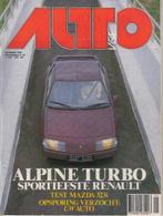 Autovisie 22 1985 : Mazda 323 1.6 GTX - Volvo 480 - Renault, Ophalen of Verzenden, Gelezen, Algemeen