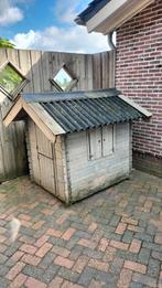 Leuk speelhuisje met keukentje en tafel, Ophalen, Gebruikt, Hout