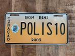 Politie kentekenplaat Curaçao 2003, Ophalen of Verzenden