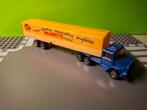Majorette - Magirus Truck Majorette [blauw] 1/100, Ophalen of Verzenden, Gebruikt, Bus of Vrachtwagen