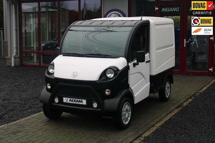 Aixam Brommobiel D-Truck 400 Laadbak Radio Elktr raam Res wi, Diversen, Brommobielen en Scootmobielen, Gebruikt, Overige merken