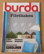 haken – Burda Filethaken – 1984, Hobby en Vrije tijd, Gebruikt, Ophalen of Verzenden, Burda, Patroon of Boek