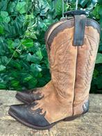 Bijna Nieuwe gave laarzen van Sendra maat 44, Sendra, Bruin, Boots, Ophalen of Verzenden