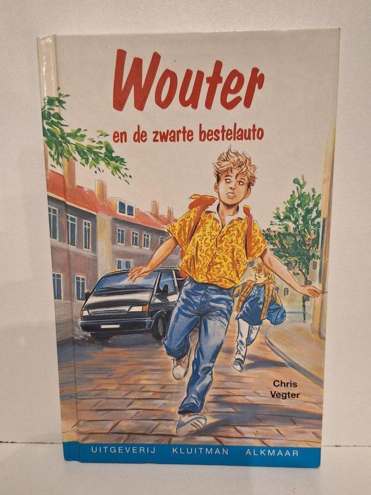 Wouter en de zwarte bestelauto, Boeken, Kinderboeken | Jeugd | onder 10 jaar, Zo goed als nieuw, Fictie algemeen, Ophalen of Verzenden
