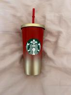 Starbucks rood goud kerst beker, Huis en Inrichting, Keuken | Servies, Ophalen, Zo goed als nieuw