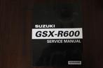 Suzuki GSX R600 2008 service manual GSXR600 GSXR 600, Motoren, Ophalen of Verzenden, Suzuki
