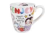 Nieuw met kaartje Blond Amsterdam good vibes mug enjoy., Blond Amsterdam, Nieuw, Ophalen of Verzenden, Kop(pen) en/of Schotel(s)