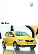 Folder Volkswagen Fox (2007), Boeken, Auto's | Folders en Tijdschriften, Verzenden, Gelezen, Volkswagen