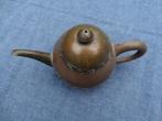Antiek terra cotta Javaans theepotje met versieringen Java, Antiek en Kunst, Ophalen of Verzenden