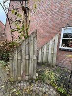 GRATIS: Schuttingdelen (raster 180x180, panelen 90x180), Tuin en Terras, Tuinhekken en Hekwerk, Ophalen, Gebruikt, Hout, Tuinhek