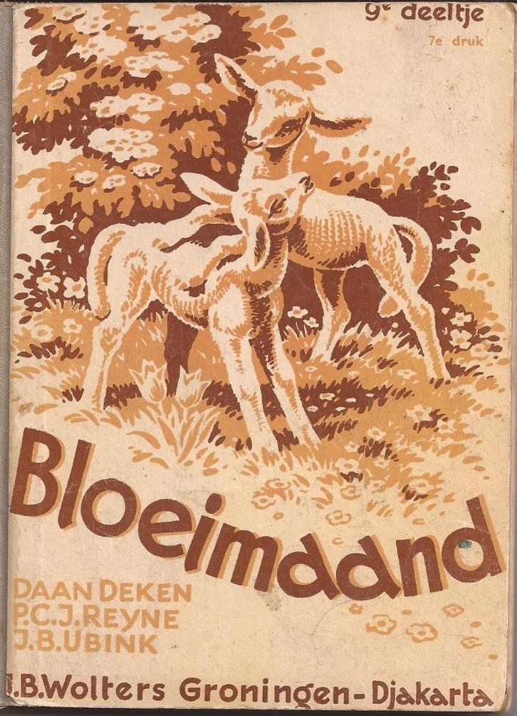 Bloeimaand. Deel 9 Gouden Lovers. 1953, Boeken, Kinderboeken | Jeugd | onder 10 jaar, Gelezen, Ophalen