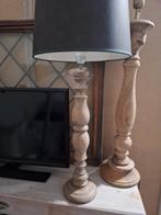 Houten lampvoet 58 cm hoog, Gebruikt, 50 tot 75 cm, Ophalen of Verzenden, Landelijk