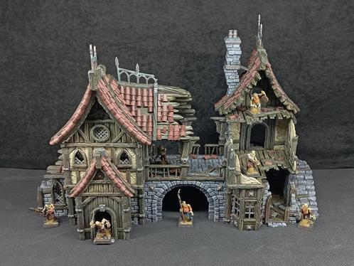 Medieval Ruïnes terrein voor wargaming en D&D, Hobby en Vrije tijd, Wargaming, Nieuw, Figuurtje(s), Ophalen of Verzenden