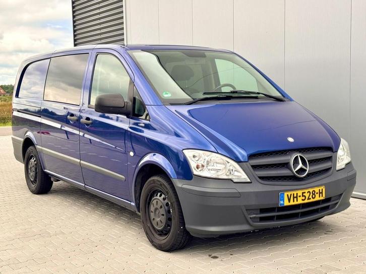 Mercedes Vito Bestel 110 CDI 320 Dubbel cabine Lang MARGE, Auto's, Bestelauto's, Bedrijf, Te koop, ABS, Alarm, Centrale vergrendeling