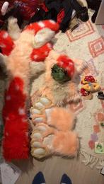 Fursuit mini partial, Ophalen of Verzenden, Zo goed als nieuw
