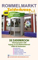 Rommelmarkt 14 september Rotterdam Pendrecht, Tickets en Kaartjes, Drie personen of meer