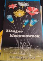 Haagse Bloemenweek. Den Haag.  Ad Werner, Verzamelen, Posters, Rechthoekig Staand, Ophalen of Verzenden, Zo goed als nieuw, A1 t/m A3