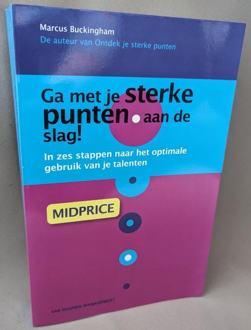 Boek Ga met je sterke punten aan de slag - Marcus Buckingham, Boeken, Advies, Hulp en Training, Zo goed als nieuw, Ophalen of Verzenden
