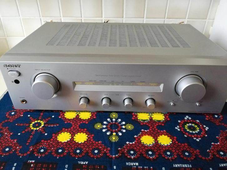 Sony TA-FE370 amp CDP-XE270 cd speler ST-SE370 tuner, Audio, Tv en Foto, Stereo-sets, Zo goed als nieuw, Cassettedeck, Cd-speler