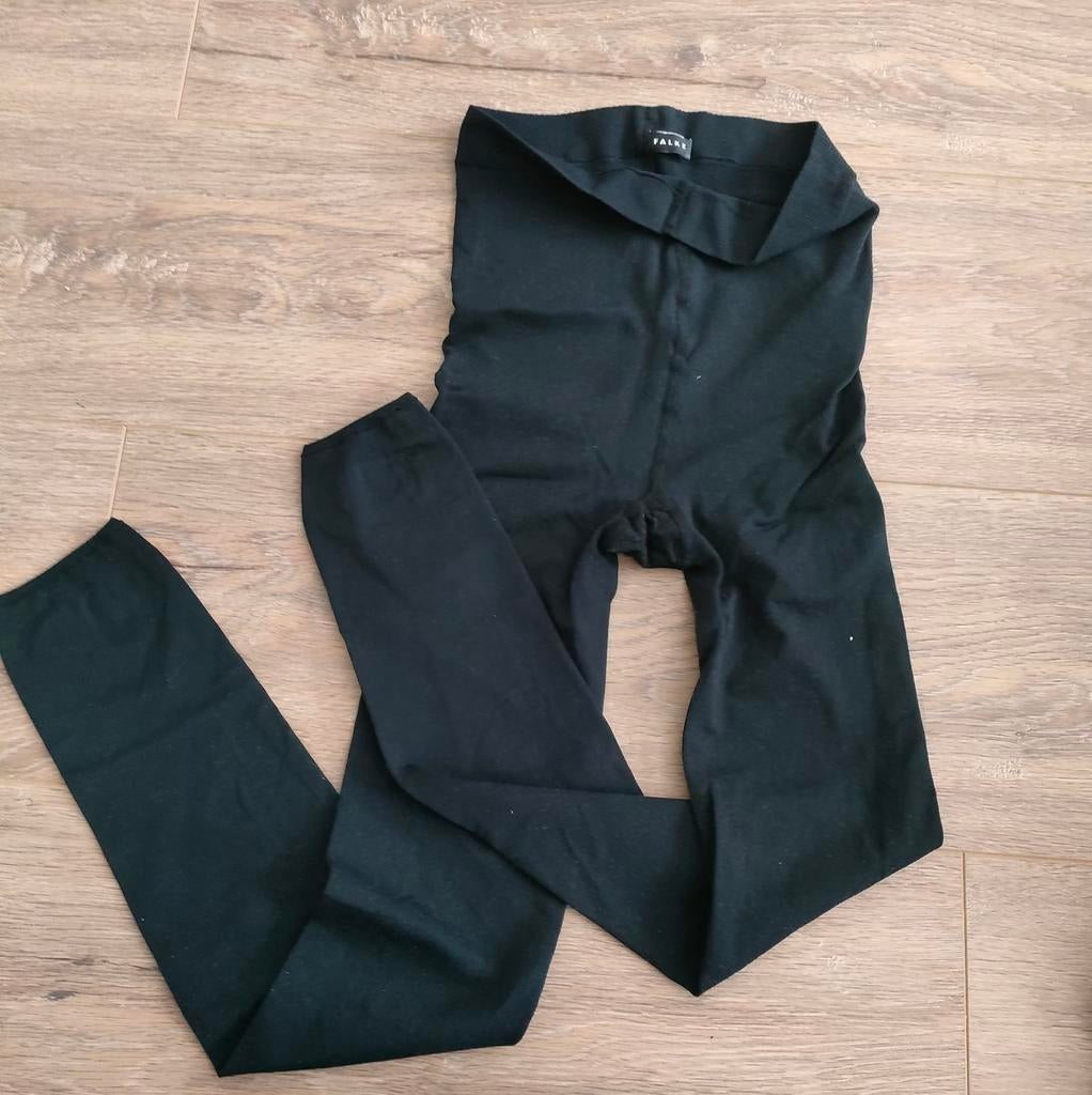 Stevige leggings zonder voet van Falke zwart, bruin & groen., Kleding | Dames, Legging, Zwart, Maat 40/42 (M), Zo goed als nieuw