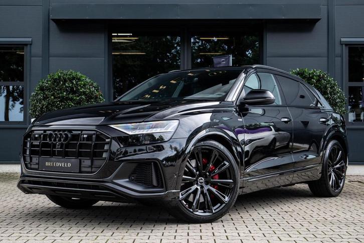 Audi Q8 60 TFSI e quattro Pro Line S Competition, Auto's, Audi, Te koop, Q8, 4x4, ABS, Achteruitrijcamera, Adaptive Cruise Control