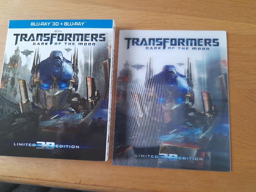 Transformers Dark of the Moon 3D Hong Kong SteelBook, Cd's en Dvd's, Blu-ray, Ophalen of Verzenden, Zo goed als nieuw, Science Fiction en Fantasy