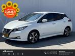Nissan LEAF Tekna 40 kWh Automaat / SOH 89,96% / Stuur- en S, Gebruikt, 150 pk, Leder en Stof, Wit