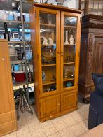 Houten vitrinekast - 190x85cm, Huis en Inrichting, Kasten | Vitrinekasten, Ophalen, Gebruikt, Kingloop, Kingloop