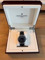 Frederique Constant Slimline Moonphase, Overige merken, Leer, Staal, Polshorloge