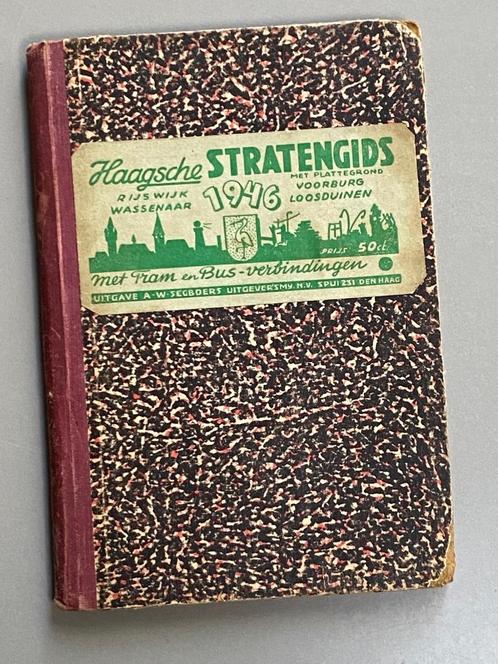 Haagsche stratengids 1946, Boeken, Geschiedenis | Stad en Regio, Gelezen, 20e eeuw of later, Ophalen of Verzenden