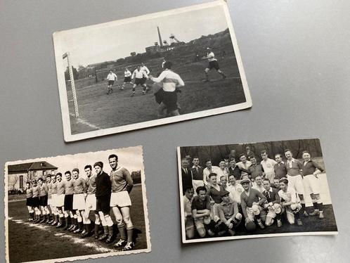 3 oude voetbal foto’s., Verzamelen, Foto's en Prenten, Gebruikt, Foto, Voor 1940, Ophalen of Verzenden