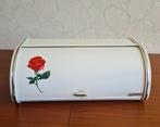 te koop: Brabantia broodtrommel Roos, retro vintage jaren 70, Huis en Inrichting, Keuken | Keukenbenodigdheden, Ophalen of Verzenden
