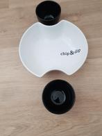 Chip en dip schaal, Huis en Inrichting, Nieuw, Ophalen of Verzenden, Overige stijlen, Glas