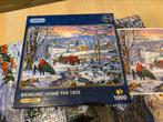 Gibson puzzel bringing home the tree, Ophalen, Zo goed als nieuw