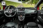 Fiat 500S 0.9 TwinAir Lounge Turbo|86pk |Nap | Leer | 17inch, Auto's, Voorwielaandrijving, Euro 5, 86 pk, Gebruikt