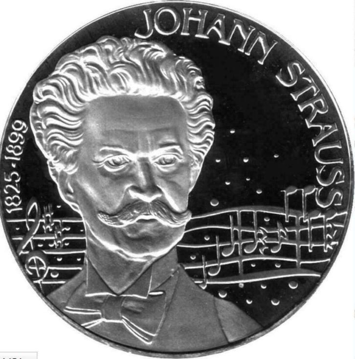 Oostenrijk, 25 Ecu 1995 - zilver Proof, Postzegels en Munten, Munten | Europa | Niet-Euromunten, Losse munt, Oostenrijk, Zilver