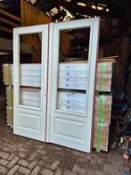 Dubbele buitendeuren 56mm dik 2x 85x229cm incl sluitwerk, Weekamp, Nieuw, Ophalen of Verzenden, Buitendeur