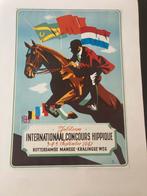 Heruitgave CHIO Concours Hippique  Rotterdam Poster, Dieren en Toebehoren, Ophalen of Verzenden, Gebruikt, Springen