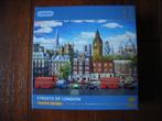 GIBSONS puzzel 500 st. Streets of London -Dominic Davison, Ophalen of Verzenden, 500 t/m 1500 stukjes, Zo goed als nieuw, Legpuzzel