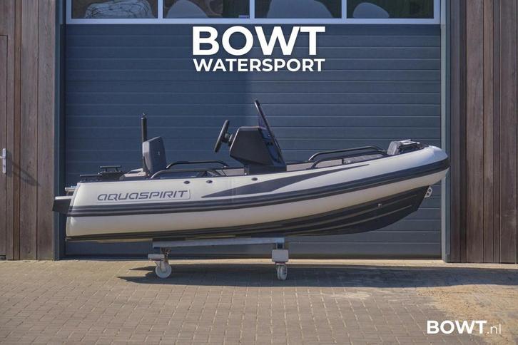 AQUASPIRIT S370 | D-Tubes | Max. 60pk | Aluminium RIB/Tender, Watersport en Boten, Rubberboten, Nieuw, Overige merken, Minder dan 70 pk