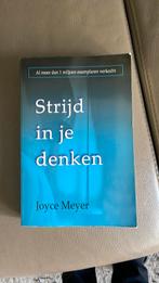 Joyce Meyer - Strijd in je denken, Boeken, Joyce Meyer, Ophalen of Verzenden, Zo goed als nieuw