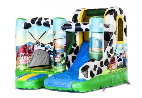 Te koop Springkussen Jumpy Happy Boerderij, Hobby en Vrije tijd, Feestartikelen | Verhuur, Nieuw, Overige, Ophalen