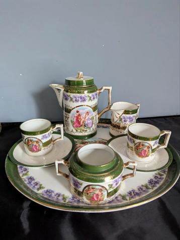 Antiek Tête-à-Tête Servies 1930-1950  beschikbaar voor biedingen