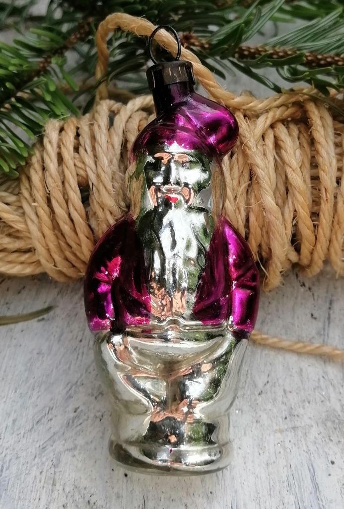 Zeer antieke kerstman uit de jaren1920., Diversen, Kerst, Gebruikt, Ophalen of Verzenden