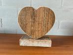 Stijgerhouten hart op voet, Ophalen of Verzenden, Nieuw